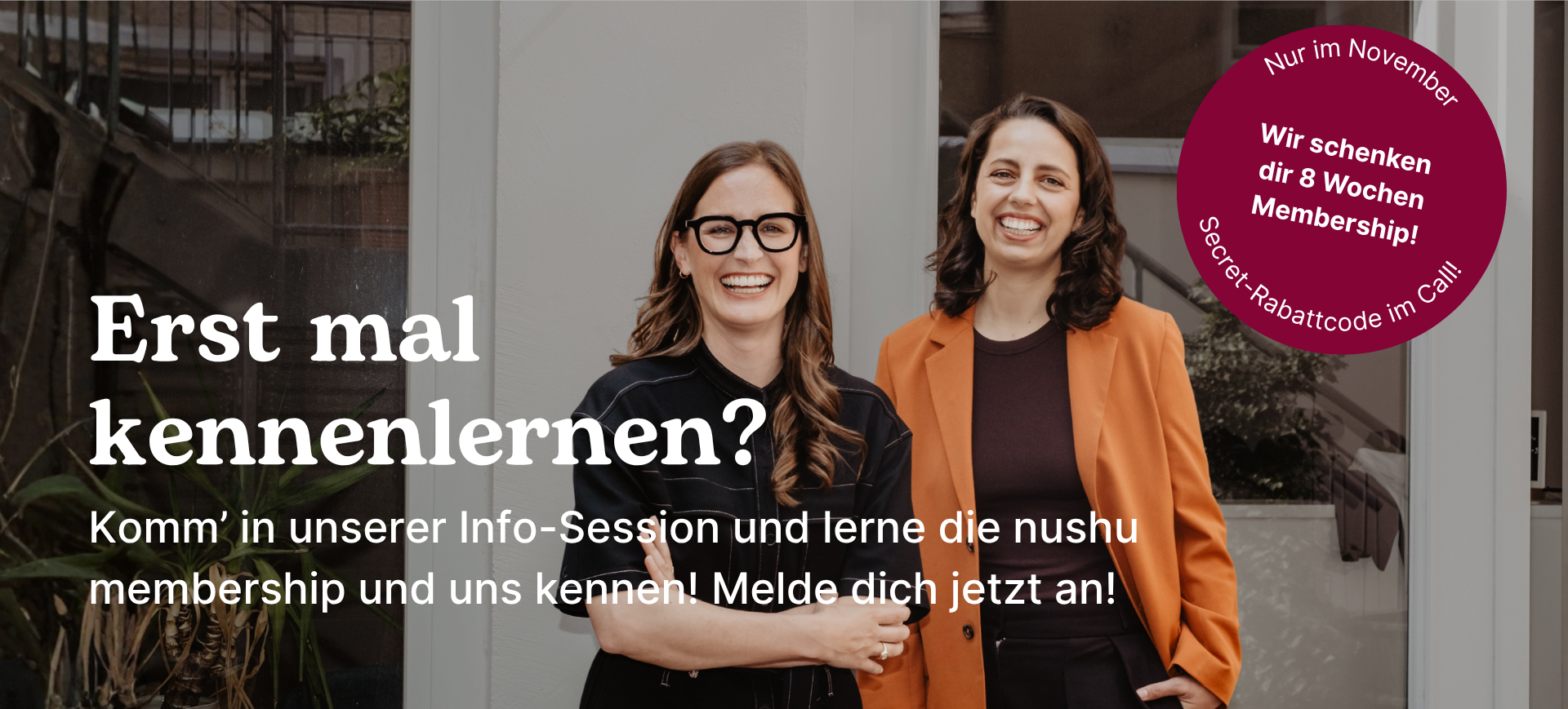 Black Friday - meet nushu Banner (desktop)