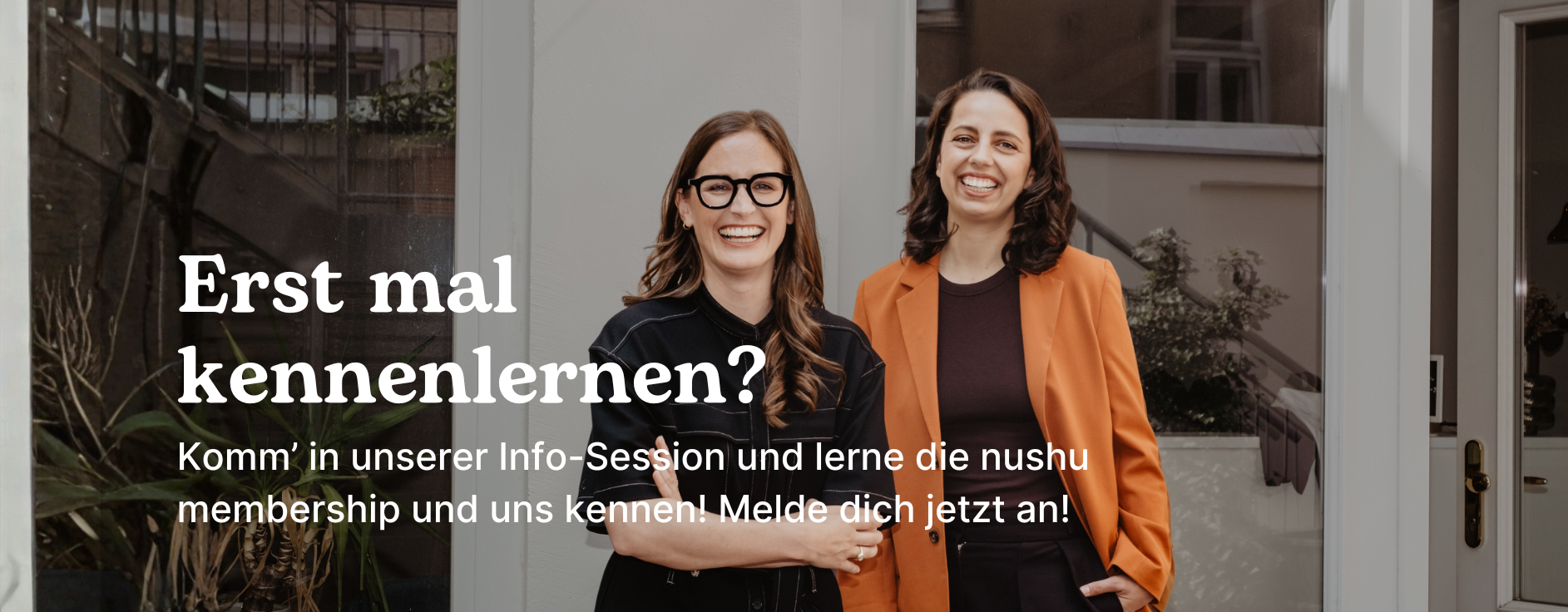 Meet nushu Banner - desktop